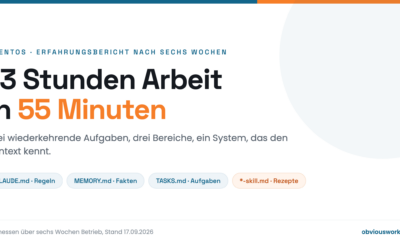 Agentic Operating System Put to the Test: 13 Hours of Work in 55 Minutes